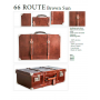 Suitcase: 66 ROUTE Brown Sun