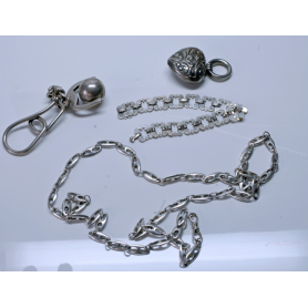 Lot of loose parts. Sterling silver.