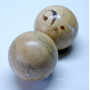 Un paio di palle da biliardo Placcato. Il XIX secolo. 