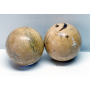 Un paio di palle da biliardo Placcato. Il XIX secolo. 
