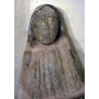  Figure of virgin in stone