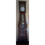 Reloj de antesala en madera policromada.
