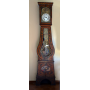 Reloj de antesala en madera policromada.