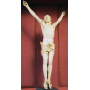 Escultura de Crist d'ivori. S: XVIII