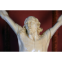 Skulptur von Christus in elfenbein. S: XVIII