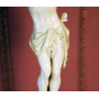 Skulptur von Christus in elfenbein. S: XIX