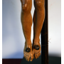 Escultura de Cristo en marfil talla flamenca. S: XVII