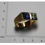 Ring type Chevalière in yellow gold