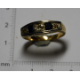 Ring "Belle Epòque" in gold-gelb - gesetz