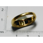 Ring "Belle Epòque" in gold-gelb - gesetz