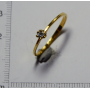 Anel de xoias en ouro amarelo 375/1000 mm