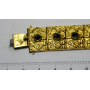 Polsera francès segellat de la mateixa en or
