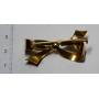 Spilla-ago-a forma di allacciatura in oro