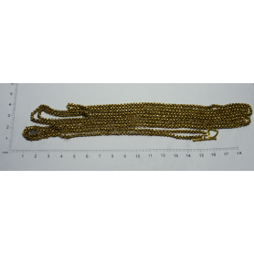 Santoir, Chataleng or leontina in gold mesh