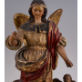 La Figure de l'Archange sur le bois sculpté