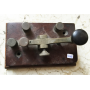 Antigua llave telegráfica morse original 