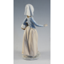 Figure of a peasant in porcelain Nao 