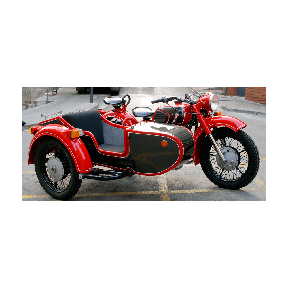 1/24 Atlas KMZ Dnepr MT10 Motorcycle Model 