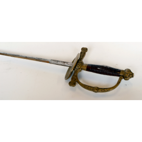 Espada Rapiera de la guardia civil. Circa: 1900.