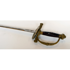 Espada Rapiera de la guardia civil. Circa: 1900.