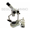 Microscopio y cámara