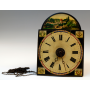 Reloj de pared antiguo lackschilduhr o de ratera alemán, de la Selva Negra