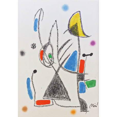 Joan Miro - Wunder mit variationen acrosticas 16