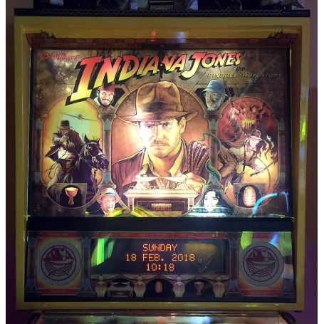 Pinball. Indiana Jones.1993. Desde Willians.