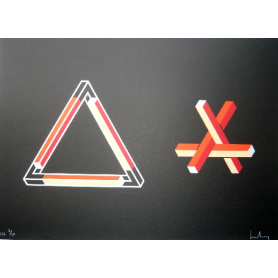 Josep MOLINS - Falsaciones del triangolo di Penrose 10