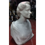 Howard E. D. BAT . Bust in marble. 1957.