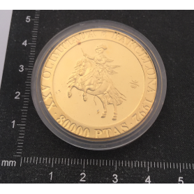 Moneta in oro per commemorare il XXV Giochi Olimpici.