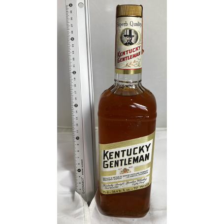KENTUCKY GENTLEMAN Whisky Bourbon. 70/80s.