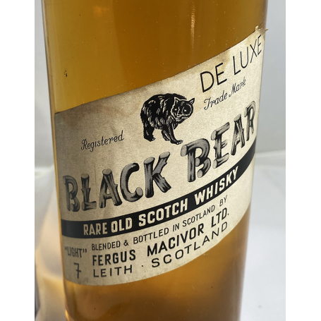 Black Bear Rare Old Scotch Whisky.1970s.