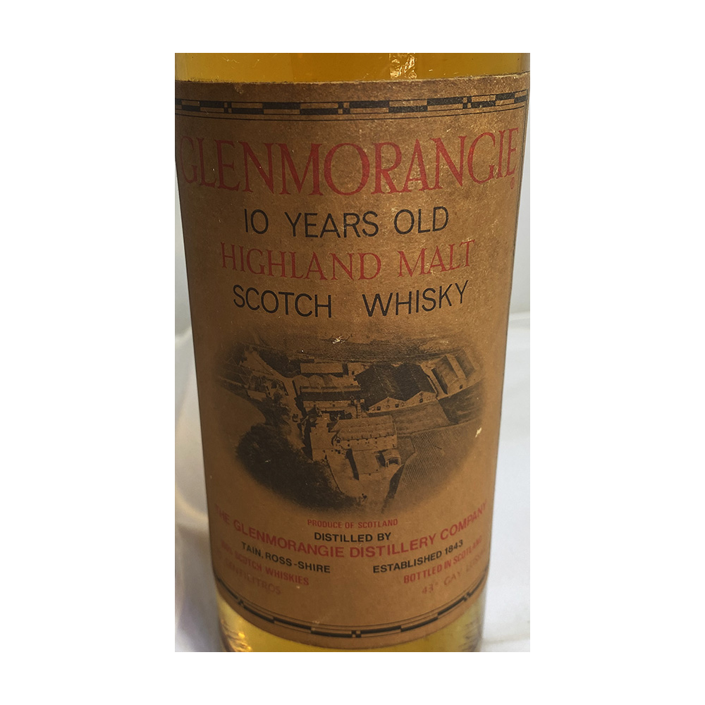 BUY] Glenmorangie 10 Year Old Bot.1980s Highland Single Malt Scotch Whisky  at