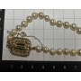 Opera necklace with pearls from the south seas, 18k gold clasp.