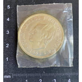 Silver coin 2000 pesetas.