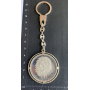 2-Riyal-Münze. Marokkanisch. Silber 925. Montiert an einem Schlüsselring.