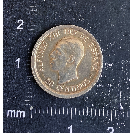 50 centaus de plata 1926.