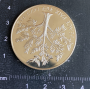 United Nations Peace Medal. Tree of Life. 1975 in Silver.