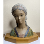 Figura de Lladró en gres decorada.