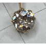 Ohrringe aus 18 Karat Gold mit Diamanten.